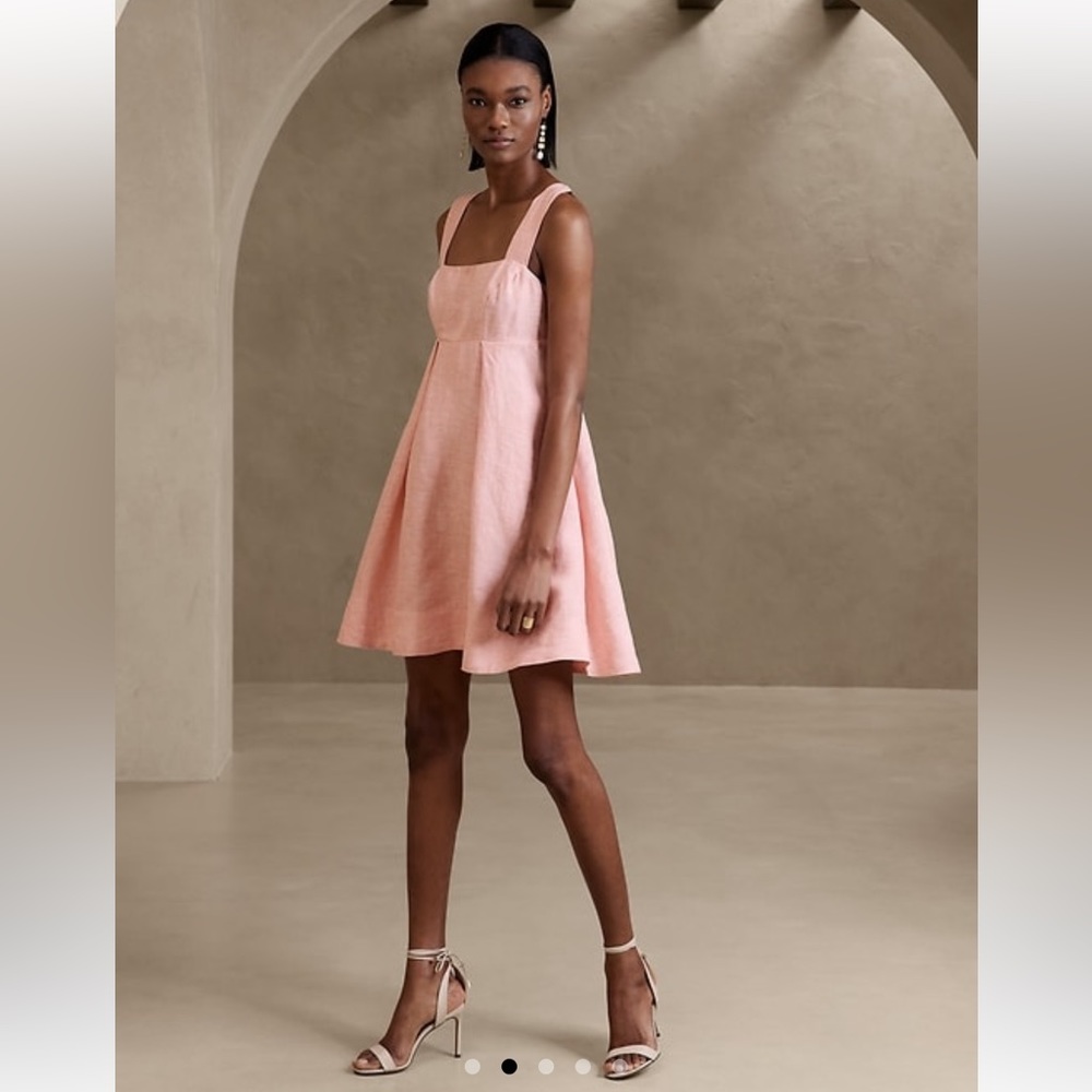 Kenza Linen Mini Dress